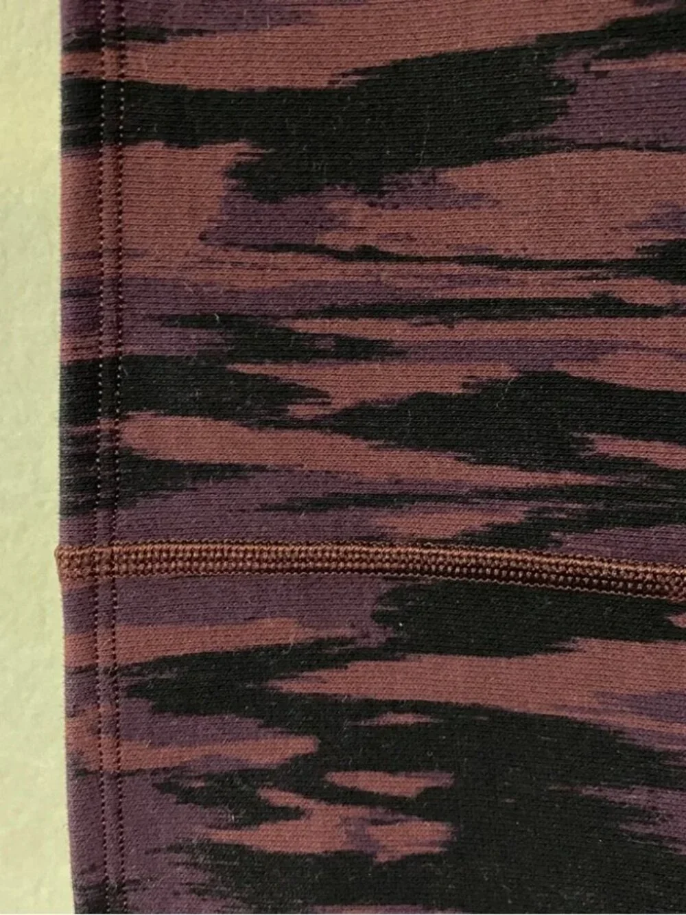 NWT Lululemon Vinyasa Painted Animal Bordeaux Drama Black camo infinity scarf